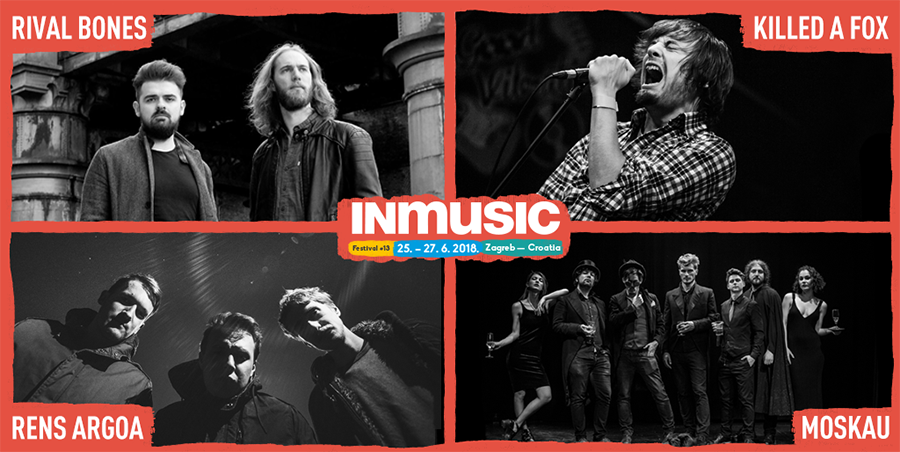 Rival Bones, Moskau, Killed A Fox i Rens Argoa pojačavaju lineup INmusica #13!