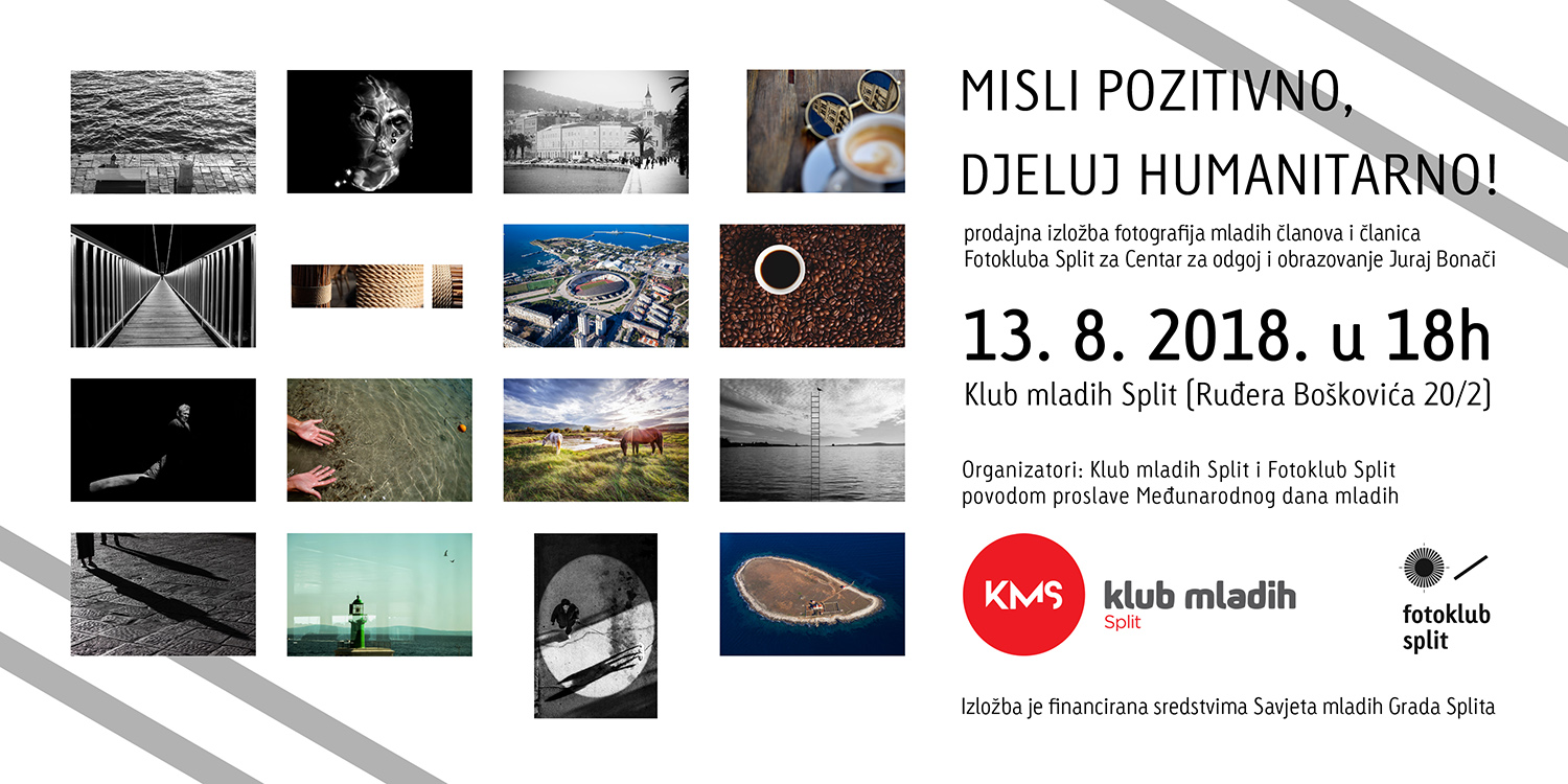 Misli pozitivno, djeluj humanitarno!