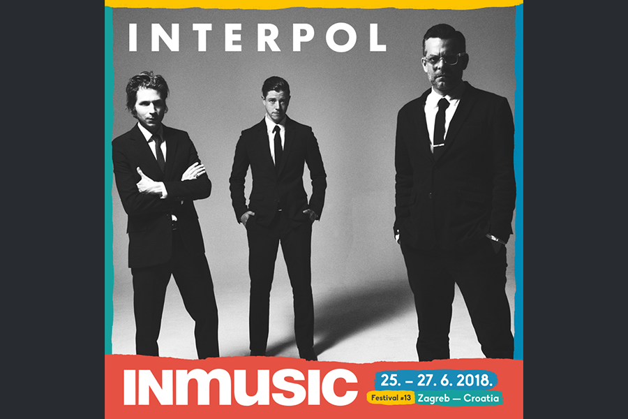 Indie pioniri Interpol premijerno pred hrvatskom publikom na INmusic festivalu #13!