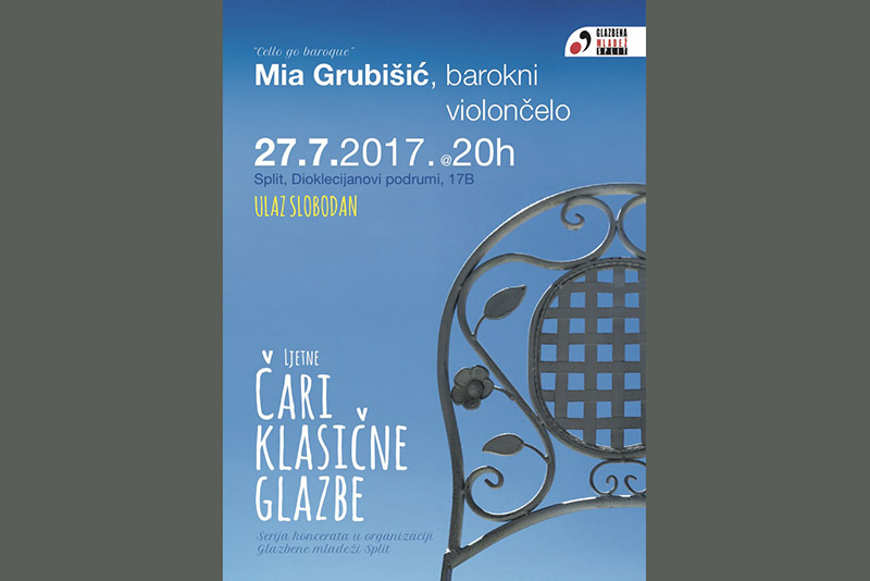 Koncert Mie Grubišić –    Cello go baroque