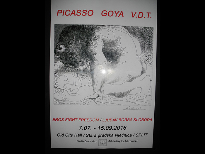 Izložba “Eros-Fight-Freedom” Picassa i Goye u Staroj gradskoj vijećnici