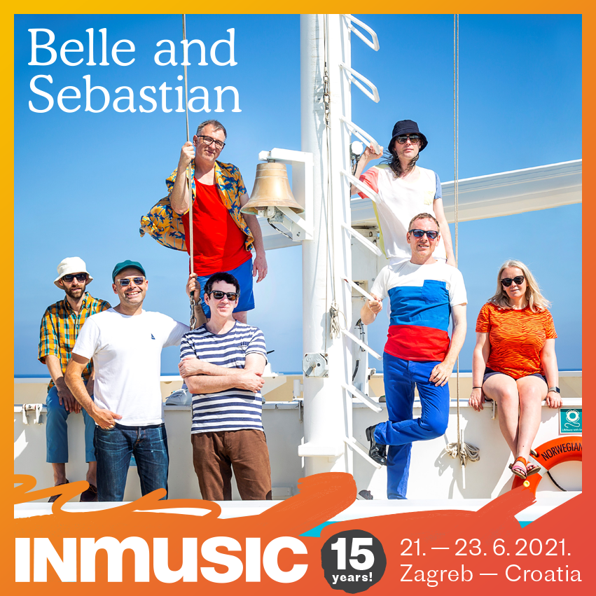 Belle and Sebastian se pridružuju programu odgođenog INmusic festivala #15!