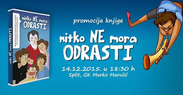 Promocija knjige “Nitko NE mora ODRASTI”