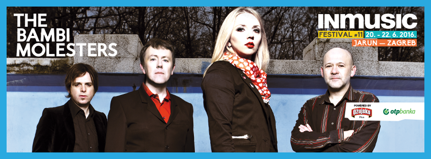 Kultni surf-rockeri The Bambi Molesters novo pojačanje 11. INmusic festivala
