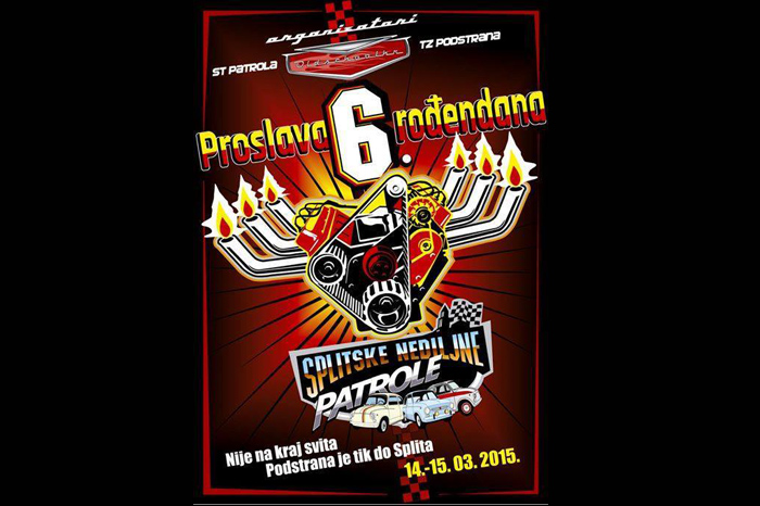 Utrka Ocjensko Spretnosnih Vožnji i rođendan Splitske nediljne patrole