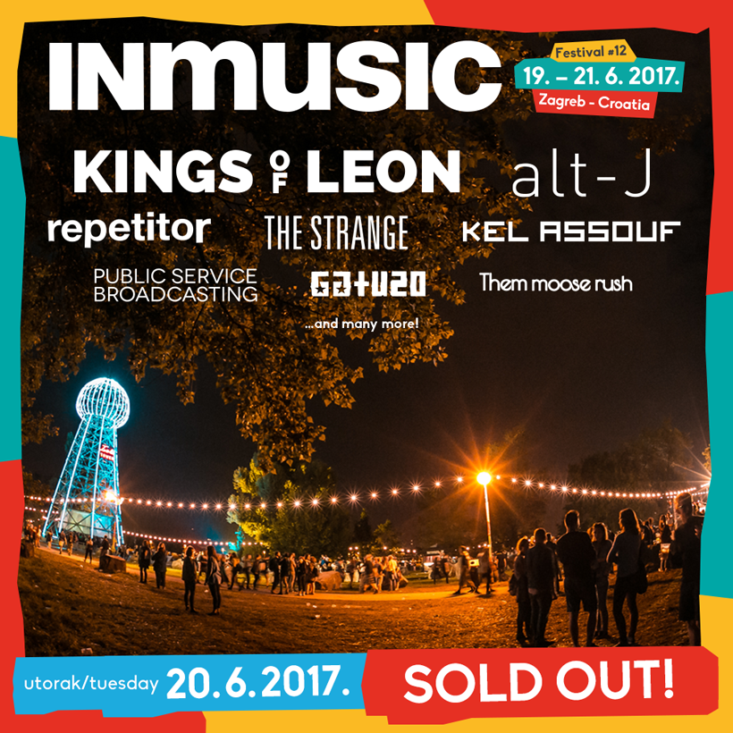 Rasprodane dnevne ulaznice za drugi dan INmusic festivala #12!