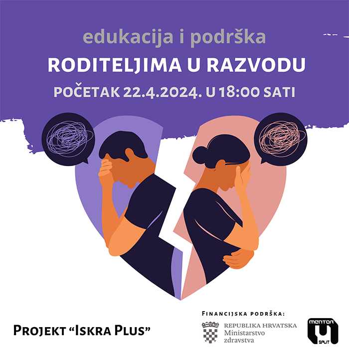 Udruga Mentor: Novi ciklus programa podrške razvedenim roditeljima