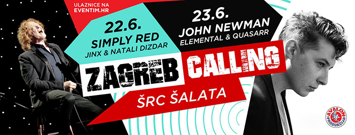 Zagreb Calling: Specijalna gošća prvog dana Natali Dizdar i headliner druge večeri John Newman  izbacili su nove singlove