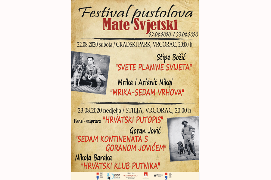 6. izdanje Festivala pustolova “Mate Svjetski” ovog vikenda u Vrgorcu