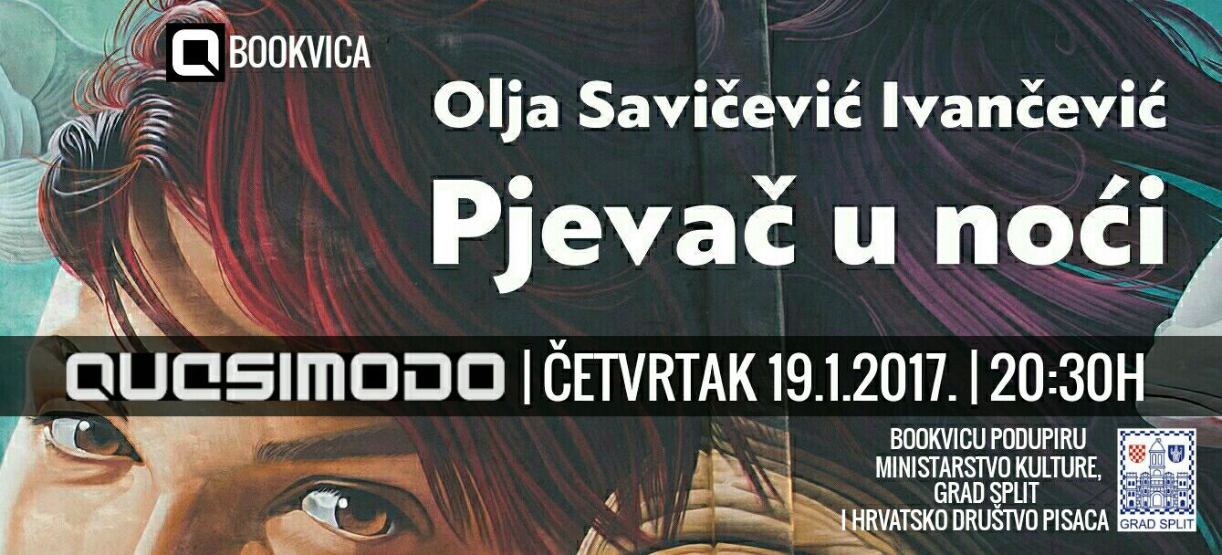 U Bookvici gostuje Olja Savičević Ivančević