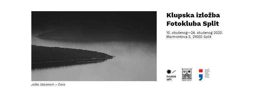 Klupska izložba Fotokluba Split 2020. otvara se u utorak