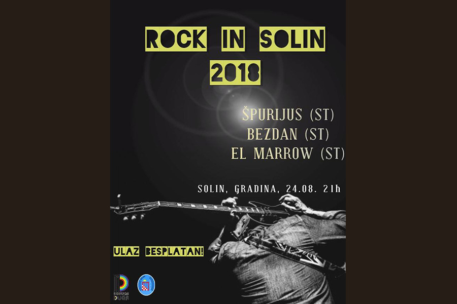 “Rock in Solin” održava se 24.8.2018.